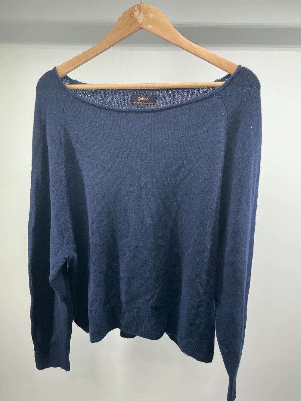 Mongolian Cashmere Boatneck Sweater